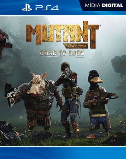 Mutant Year Zero: Road to Eden Playstation 4 Mídia Digital