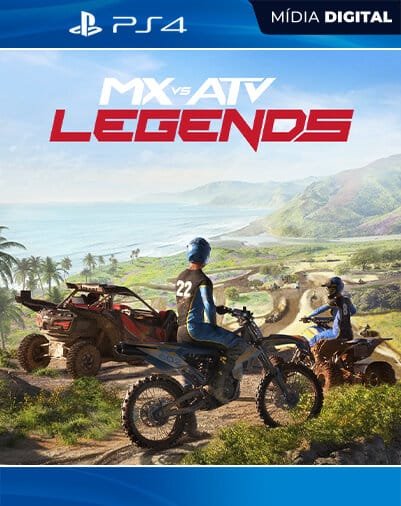 MX vs ATV Legends Playstation 4 Mídia Digital