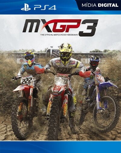 MXGP3 - The Official Motocross Videogame Playstation 4 Mídia Digital