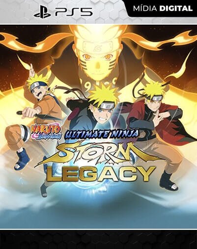 NARUTO SHIPPUDEN: Ultimate Ninja STORM Legacy Playstati… Playstation 5 Mídia Digital