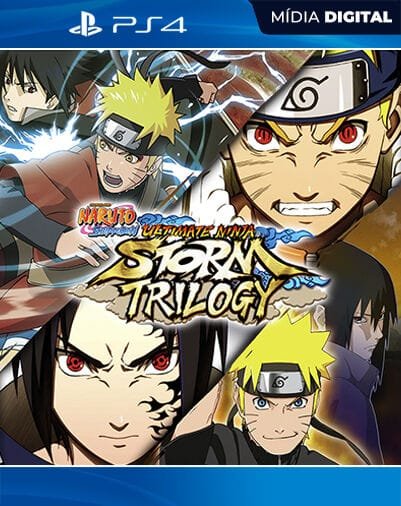 NARUTO SHIPPUDEN: Ultimate Ninja STORM Trilogy Playstation 4 Mídia Digital