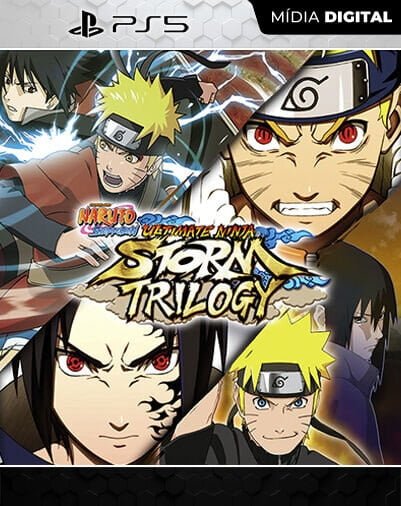 NARUTO SHIPPUDEN: Ultimate Ninja STORM Trilogy Playstation 5 Mídia Digital