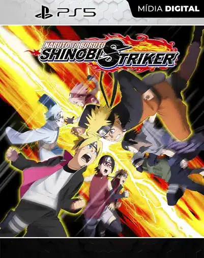 NARUTO TO BORUTO: SHINOBI STRIKER Playstations 5 Mídia Digital