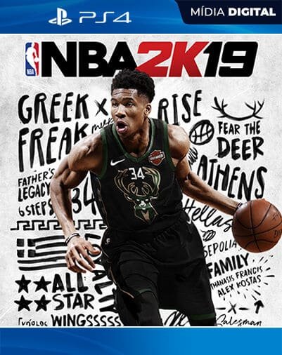NBA 2K19 Playstation 4 Mídia Digital