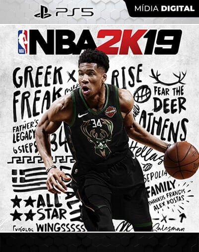 NBA 2K19 Playstation 5 Mídia Digital