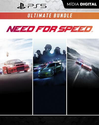Need for Speed Conjunto Ultimate Playstation 5 Mídia Digital