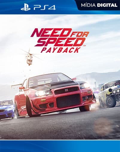 Need for Speed Payback Playstation 4 Mídia Digital