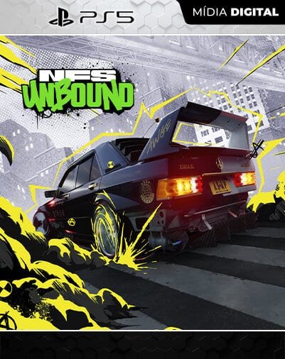 Need for Speed Unbound Playstation 5 Mídia Digital