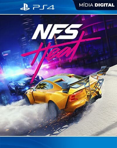 Need for Speed Heat Playstation 4 Mídia Digital