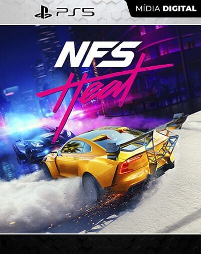 Need for Speed Heat Playstation 5 Mídia Digital