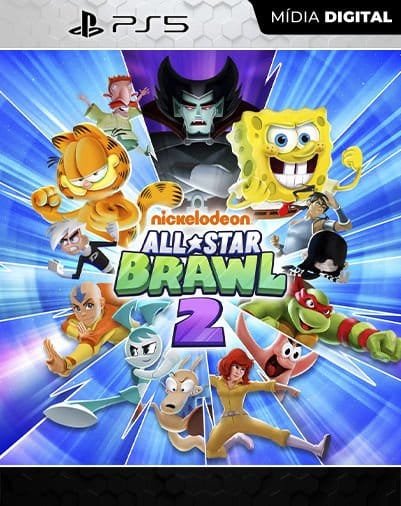 Nickelodeon All-Star Brawl 2 Playstation 5 Mídia Digital