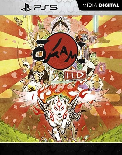 OKAMI Playstation 5 Mídia Digital