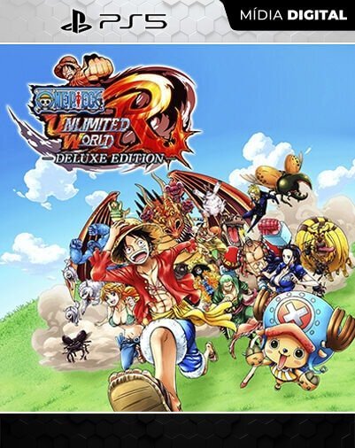 ONE PIECE: Unlimited World Red DELUXE Playstation 5 Mídia Digital