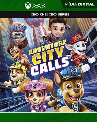 Patrulha Canina: O Filme A Cidade da Aventura está chamando Xbox Mídia Digital