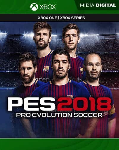 PES 18 Pro Evolution Soccer 2018 XBOX Mídia Digital
