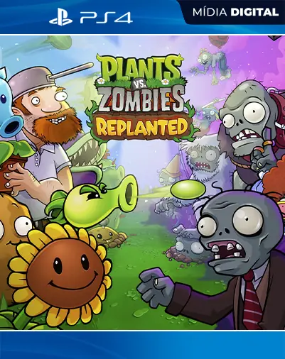 Plants vs. Zombies: Replanted Playstation 4 Mídia Digital