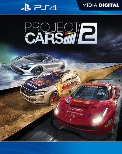 Project CARS 2 Playstation 4 Mídia Digital