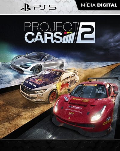 Project CARS 2 Playstation 5 Mídia Digital