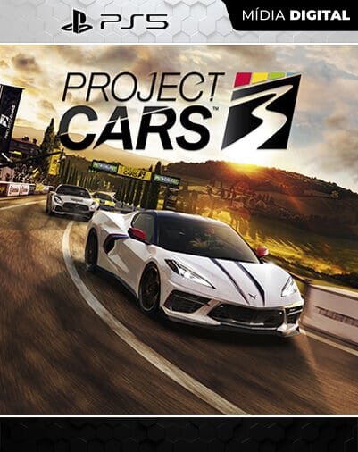 Project Cars 3 Playstation 5 Mídia Digital