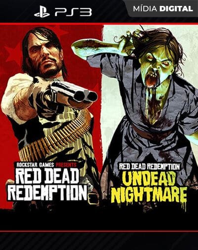 Red Dead Redemption and Undead Nightmare Collection Playstation 3 Mídia Digital