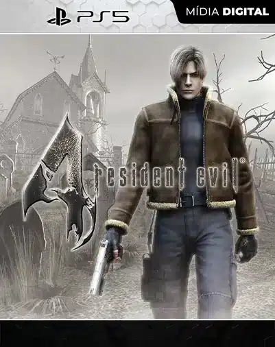 Resident Evil 4 (2004) Playstation 5 Mídia Digital