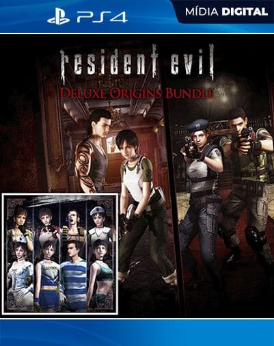 Resident Evil: Deluxe Origins Bundle Playstation 4 Mídia Digital