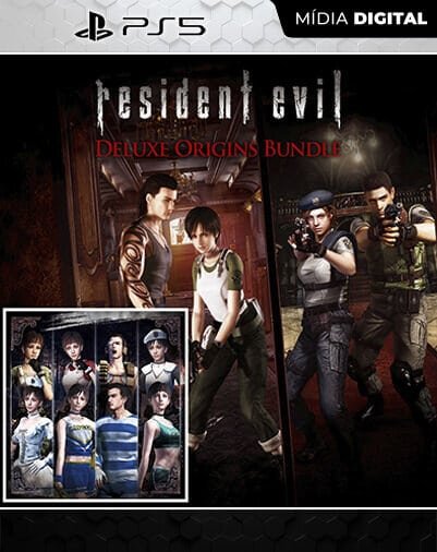 Resident Evil: Deluxe Origins Bundle Playstation 5 Mídia Digital