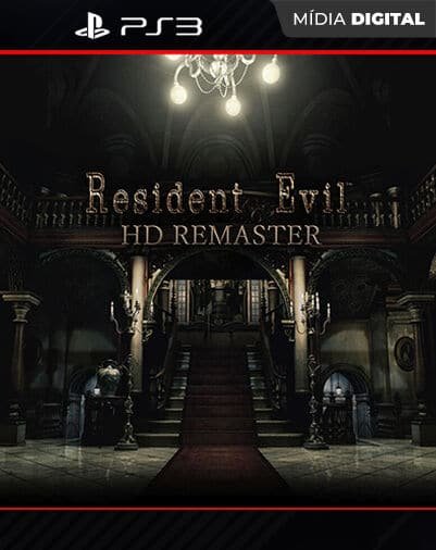 Resident Evil HD Remaster Playstation 3 Mídia Digital