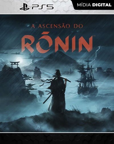 A ascensão do Ronin Playstation 5 Mídia Digital