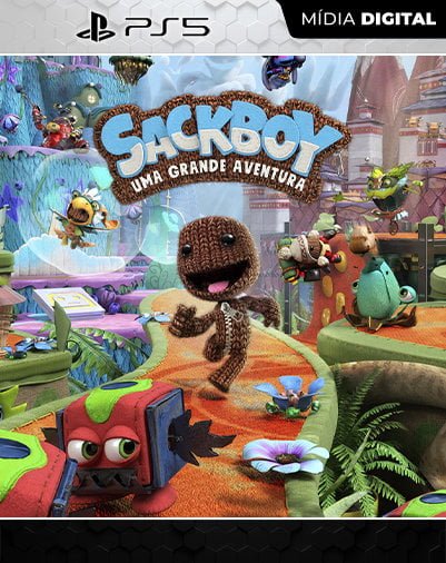 Sackboy: Uma Grande Aventura Playstation 5 Mídia Digital