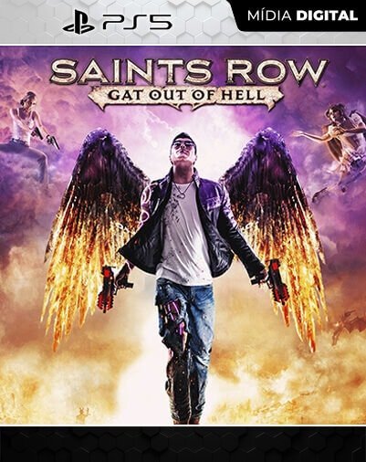 Saints Row Gat Out of Hell Playstation 5 Mídia Digital