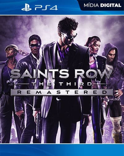 Saints Row: The Third Remastered Playstation 5 Mídia Digital