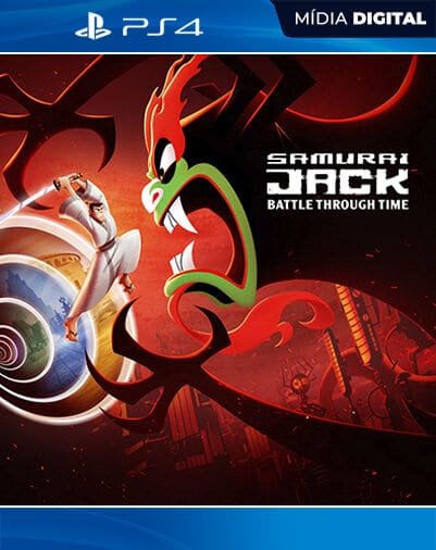 Samurai Jack: Battle Through Time Playstation 4 Mídia Digital