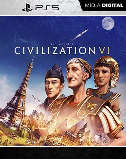 Sid Meier’s Civilization VI Playstation 5 Mídia Digital