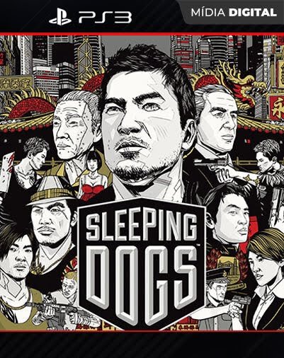 Sleeping Dogs Playstation 3 Mídia Digital