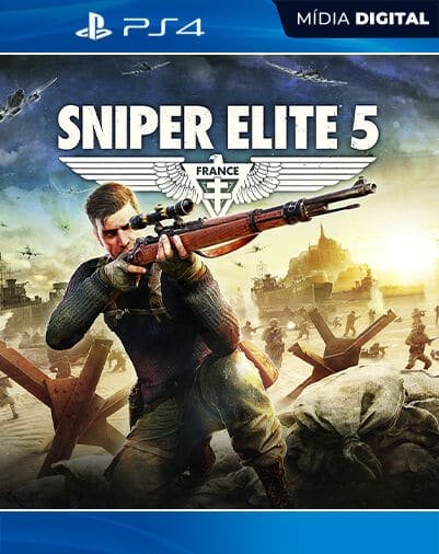 Sniper Elite 5 Playstation 4 Mídia Digital