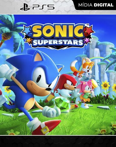 Sonic Superstars Playstation 5 Mídia Digital