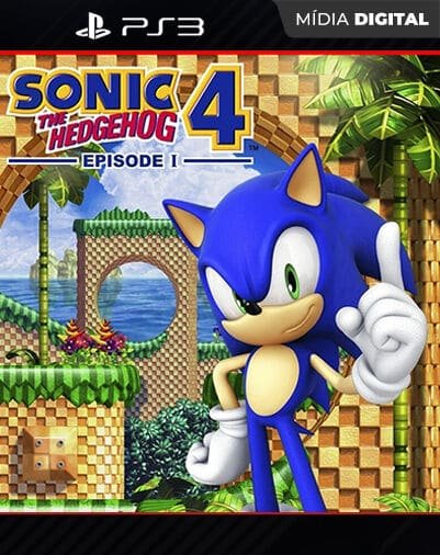 Sonic The Hedgehog 4 Episode 1 Playstation 3 Mídia Digital