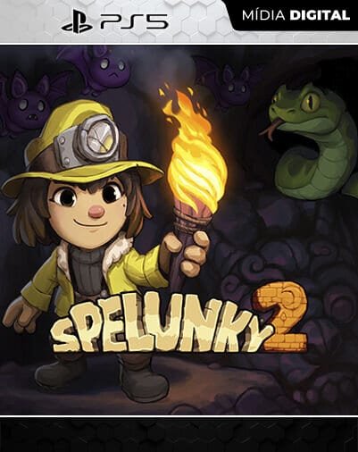 Spelunky 2 Playstation 5 Mídia Digital