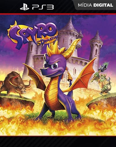 Spyro the Dragon (PS1 Classic) Playstation 3 Mídia Digital