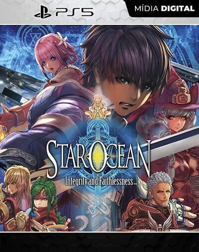 STAR OCEAN: INTEGRITY AND FAITHLESSNESS Playstation 5 Mídia Digital