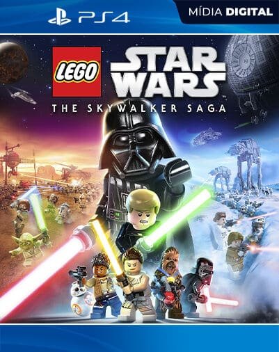 LEGO Star Wars A Saga Skywalker Playstation 4 Mídia Digital