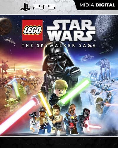 LEGO Star Wars A Saga Skywalker Playstation 5 Mídia Digital