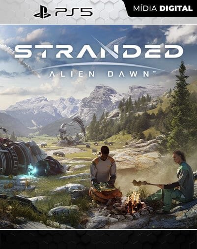 Stranded: Alien Dawn Playstation 5 Mídia Digital