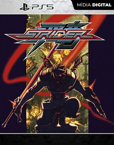Strider Playstation 5 Mídia Digital