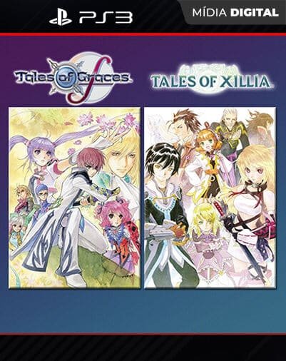Tales of Graces f + Tales of Xillia Playstation 3 Mídia Digital