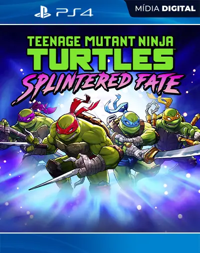 Tartarugas Ninja: O Destino de Splinter Playstation 4 Mídia Digital