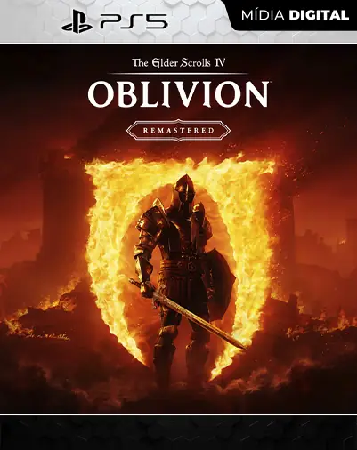 The Elder Scrolls IV: Oblivion Remastered Playstation 5 Mídia Digital