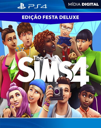 The Sims 4 Edição Festa Deluxe Playstation 4 Mídia Digital