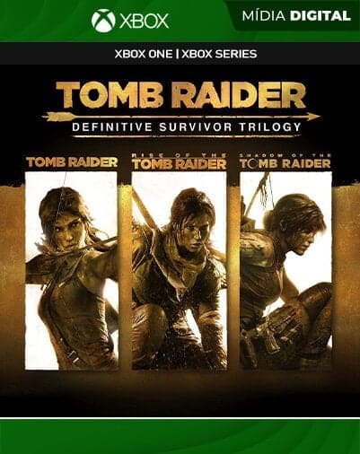 Tomb Raider: Definitive Survivor Trilogy Xbox Mídia Digital